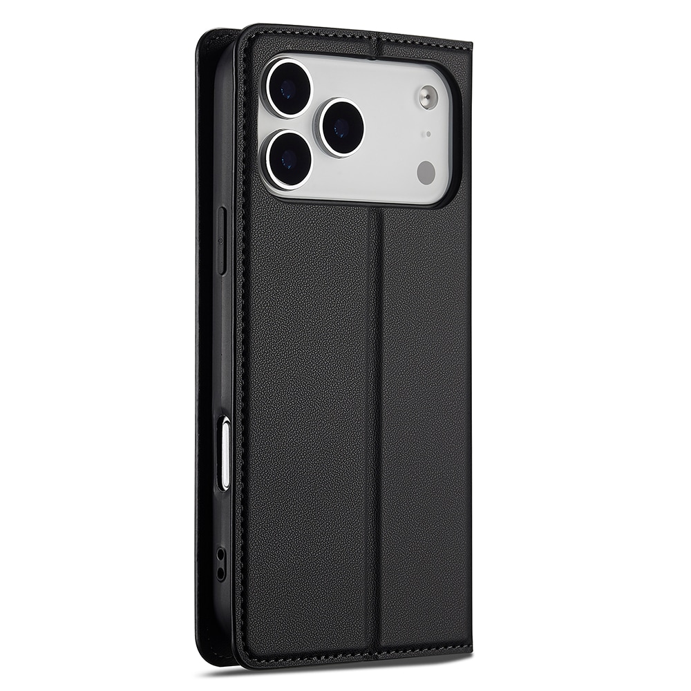 iPhone 17 Pro Slankt pungcover, Sort