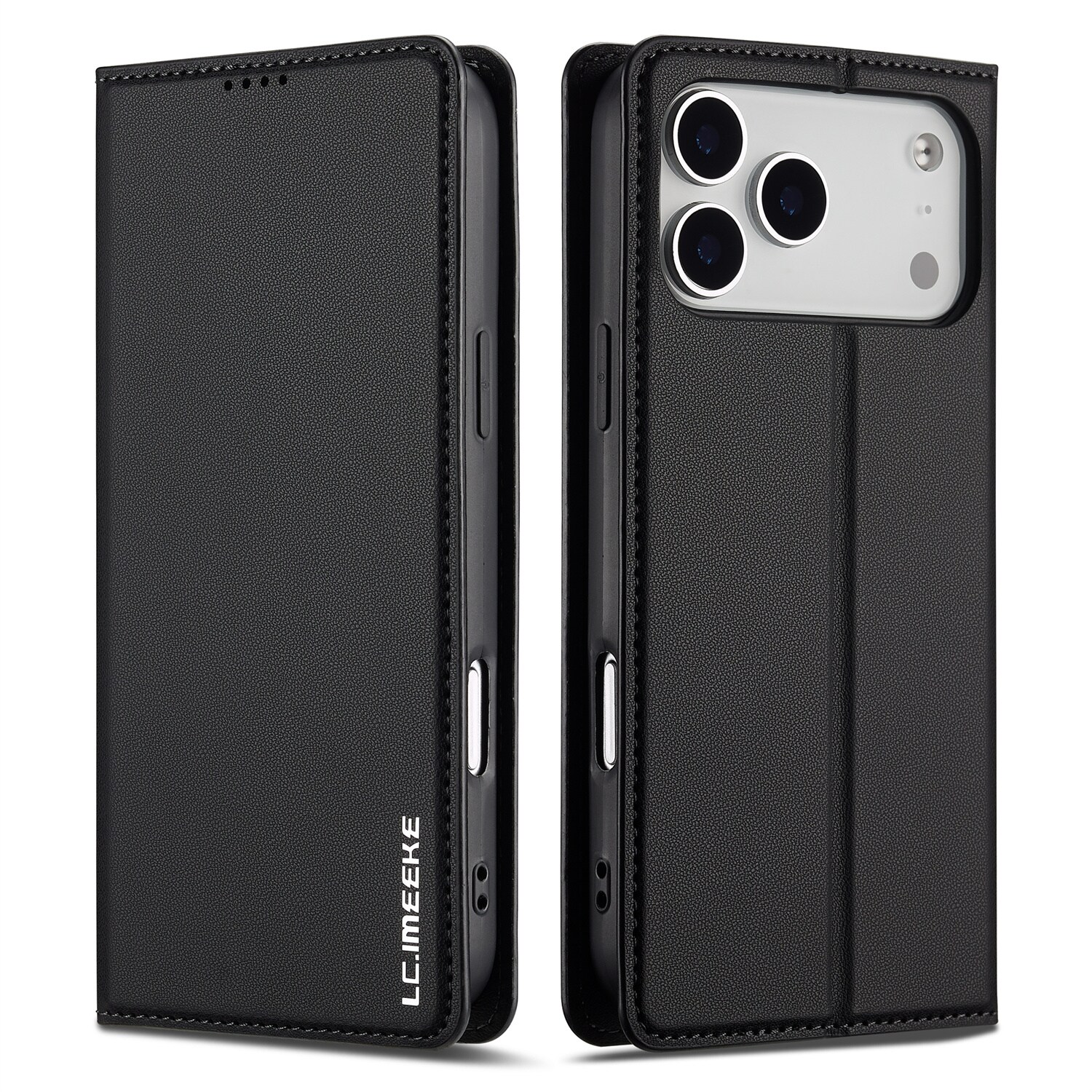 iPhone 17 Pro Max Slankt pungcover, Sort