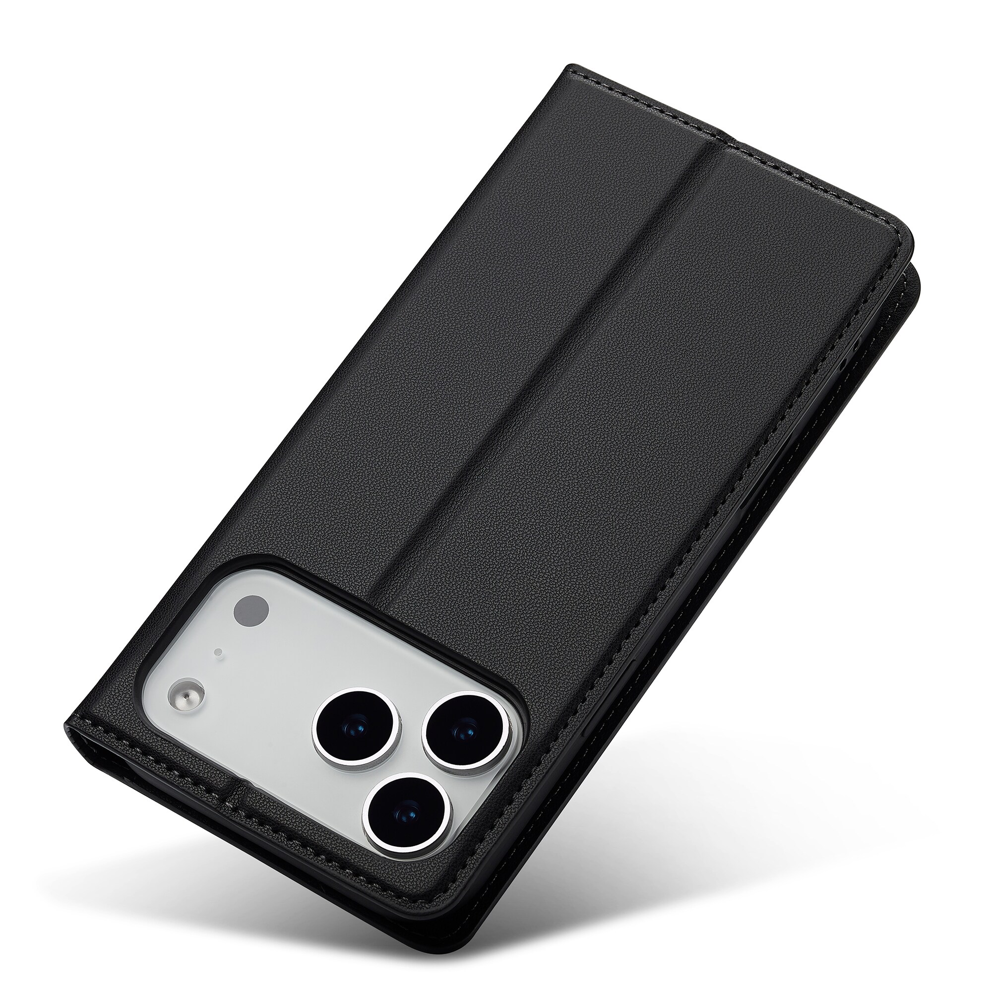 iPhone 17 Pro Max Slankt pungcover, Sort
