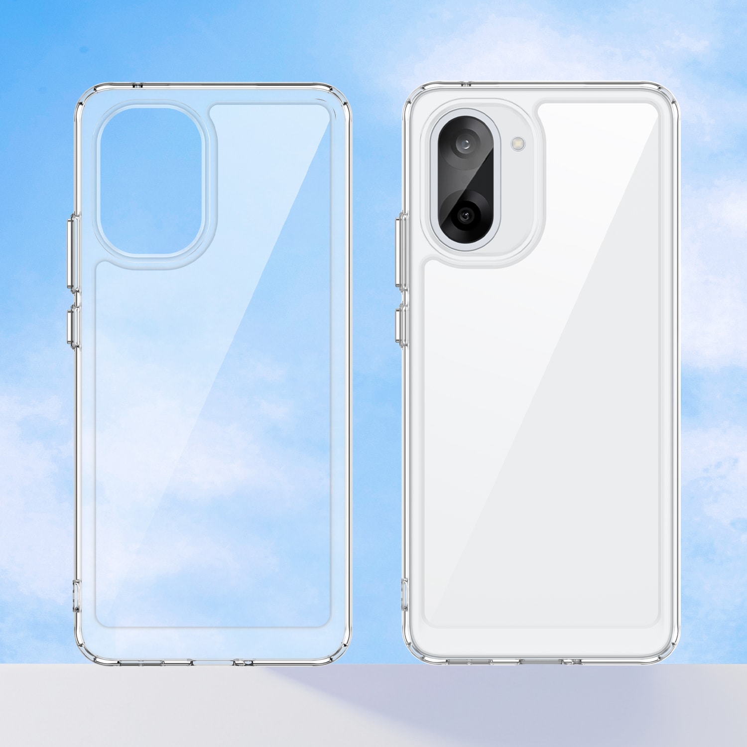  OnePlus Nord CE5 Crystal Hybrid-cover, Gennemsigtig