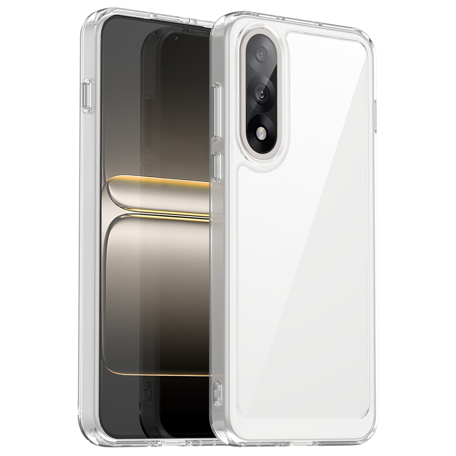  OnePlus Nord 5 Crystal Hybrid-cover, Gennemsigtig