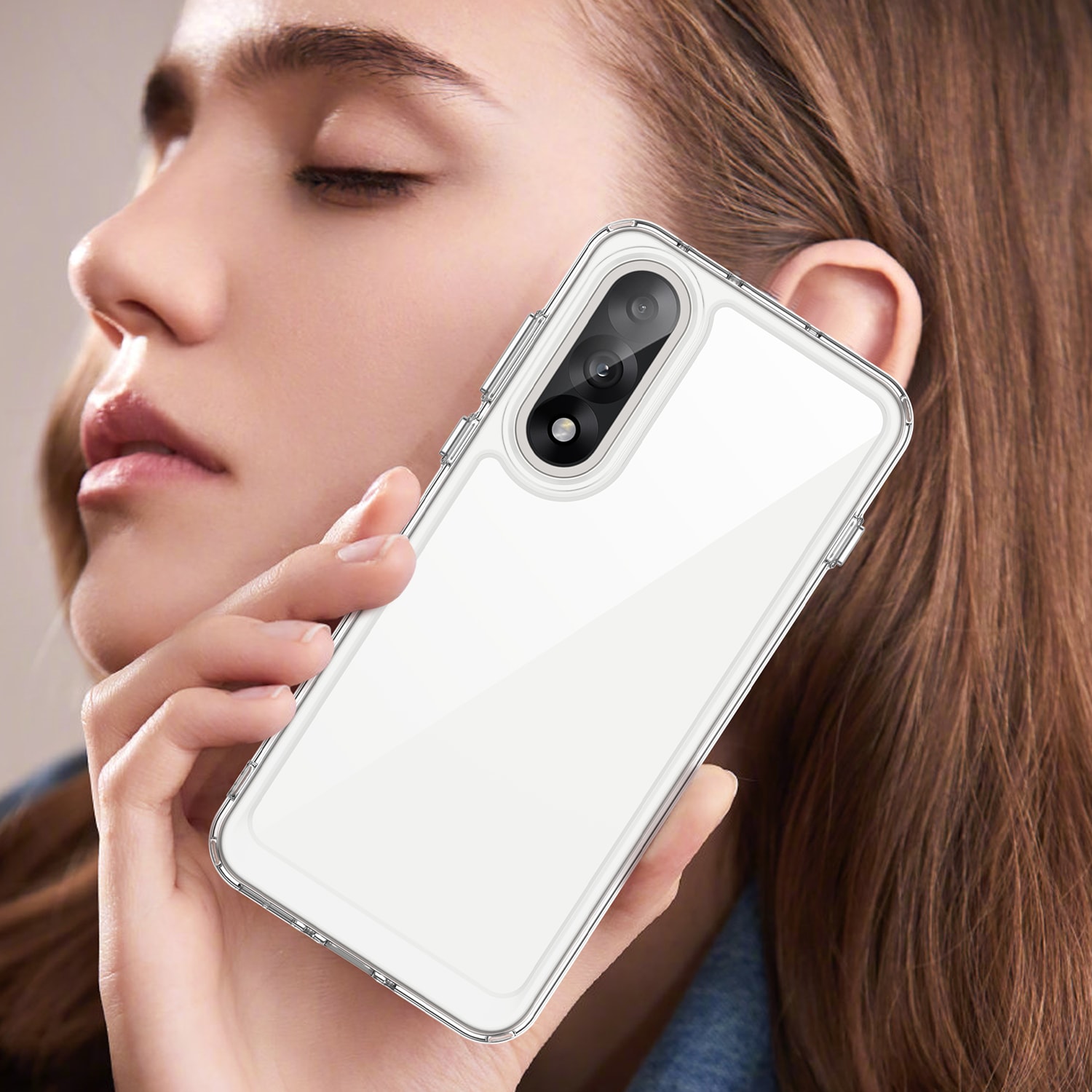  OnePlus Nord 5 Crystal Hybrid-cover, Gennemsigtig