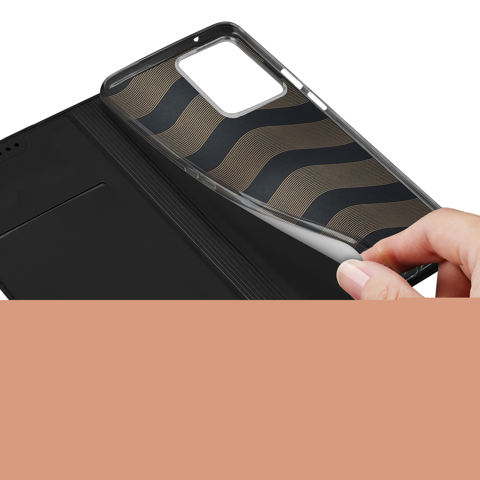  Fairphone 6 Slankt mobiletui, Sort