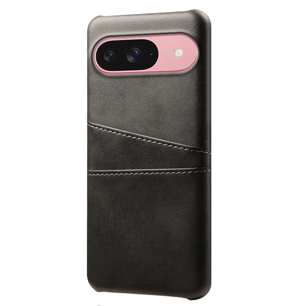 Google Pixel 10 Smart cover med 2 kortholdere, Sort