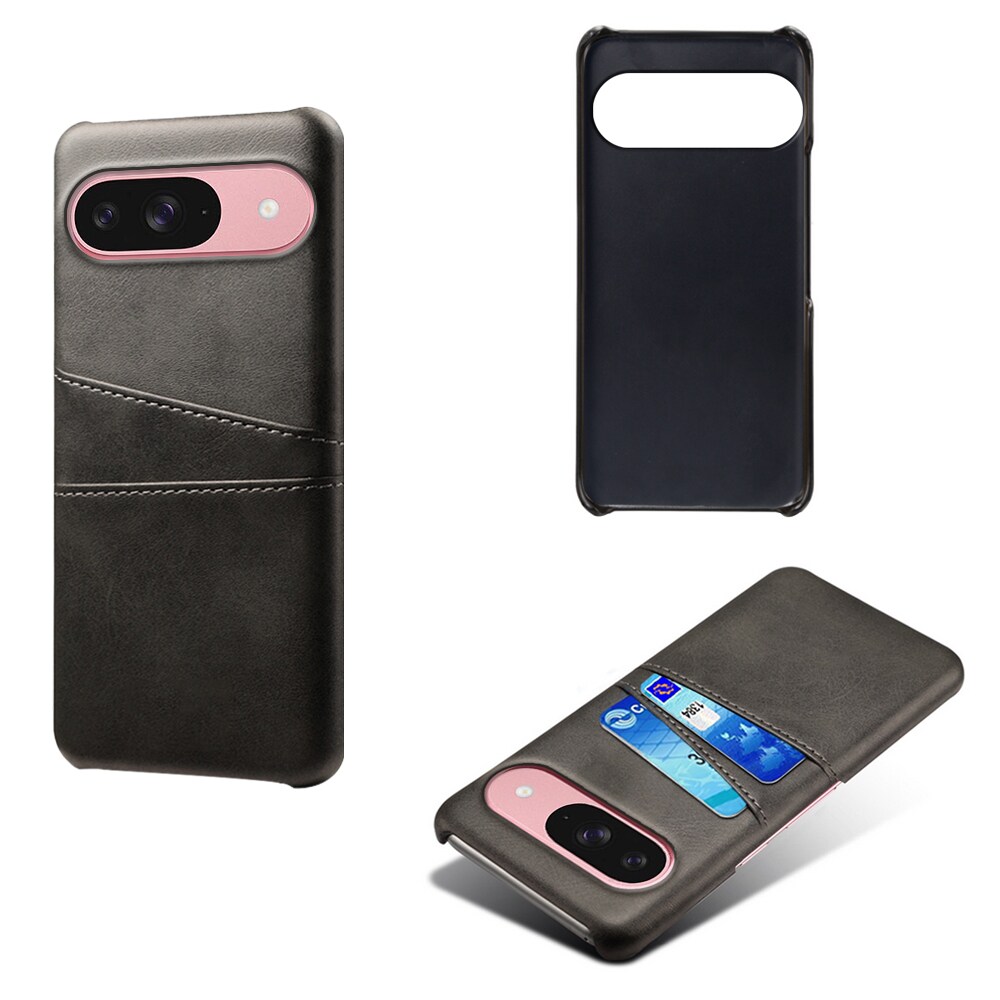 Google Pixel 10 Smart cover med 2 kortholdere, Sort