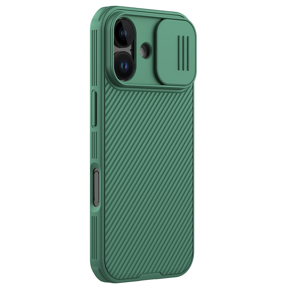iPhone 17 Cover med kamerabeskyttelse - CamShield, Grøn