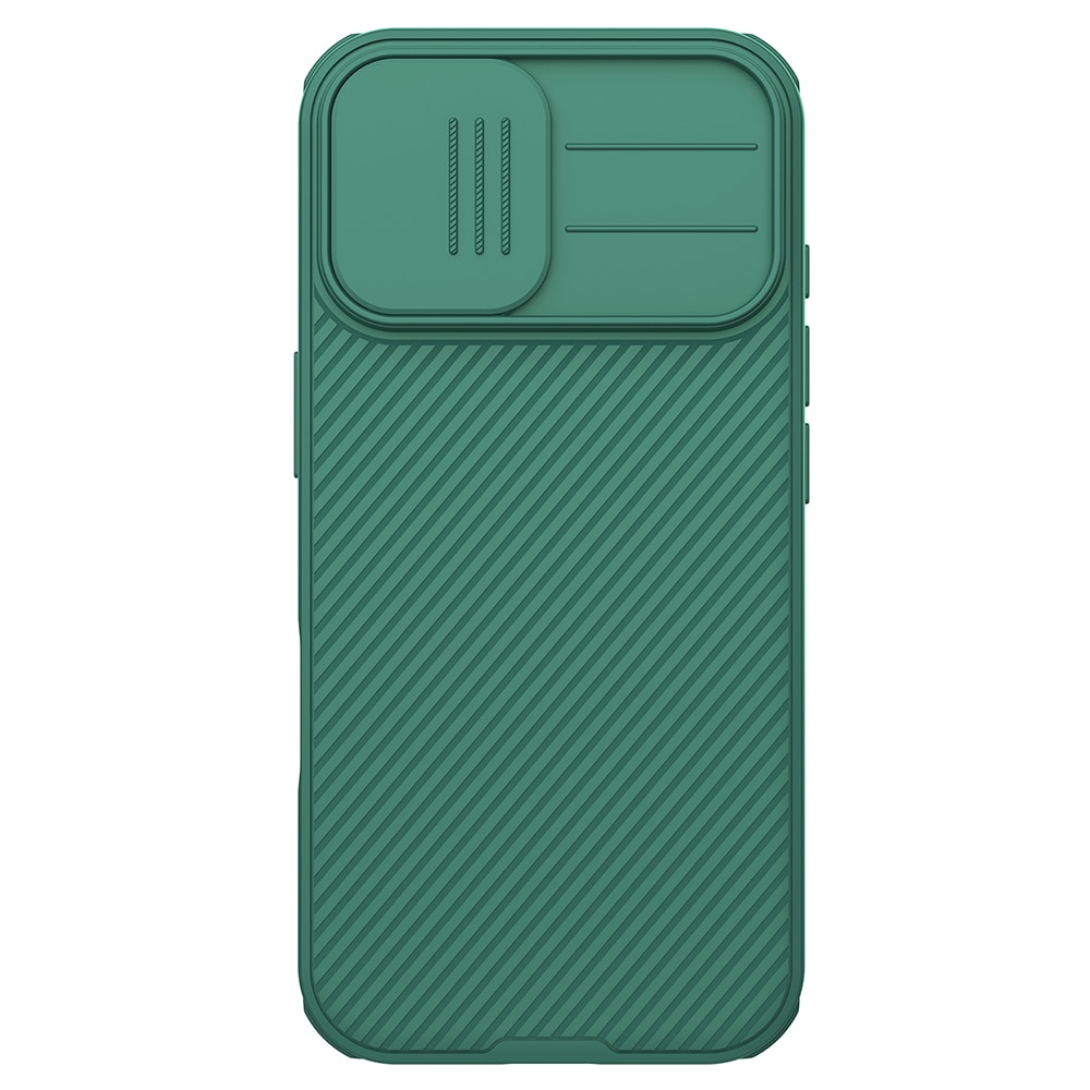 iPhone 17 Cover med kamerabeskyttelse - CamShield, Grøn