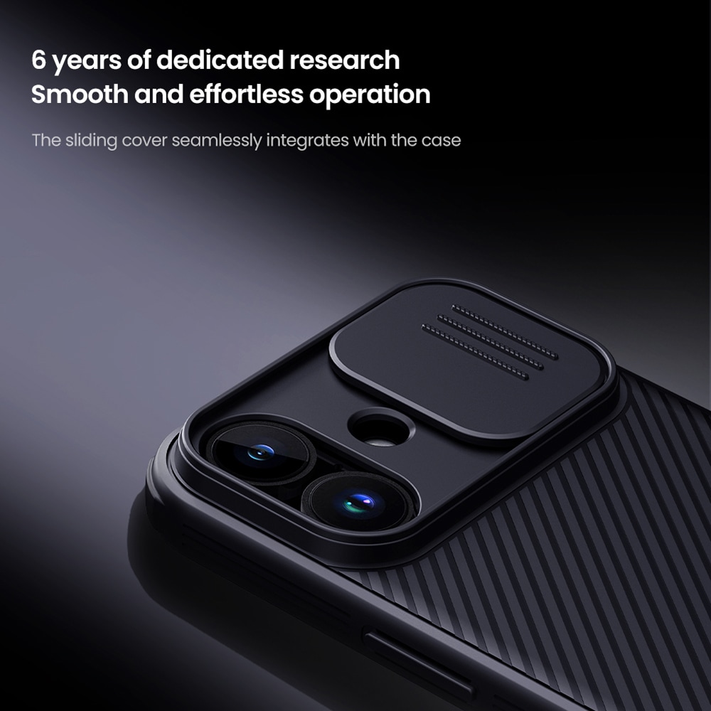 iPhone 17 Cover med kamerabeskyttelse - CamShield, Grøn