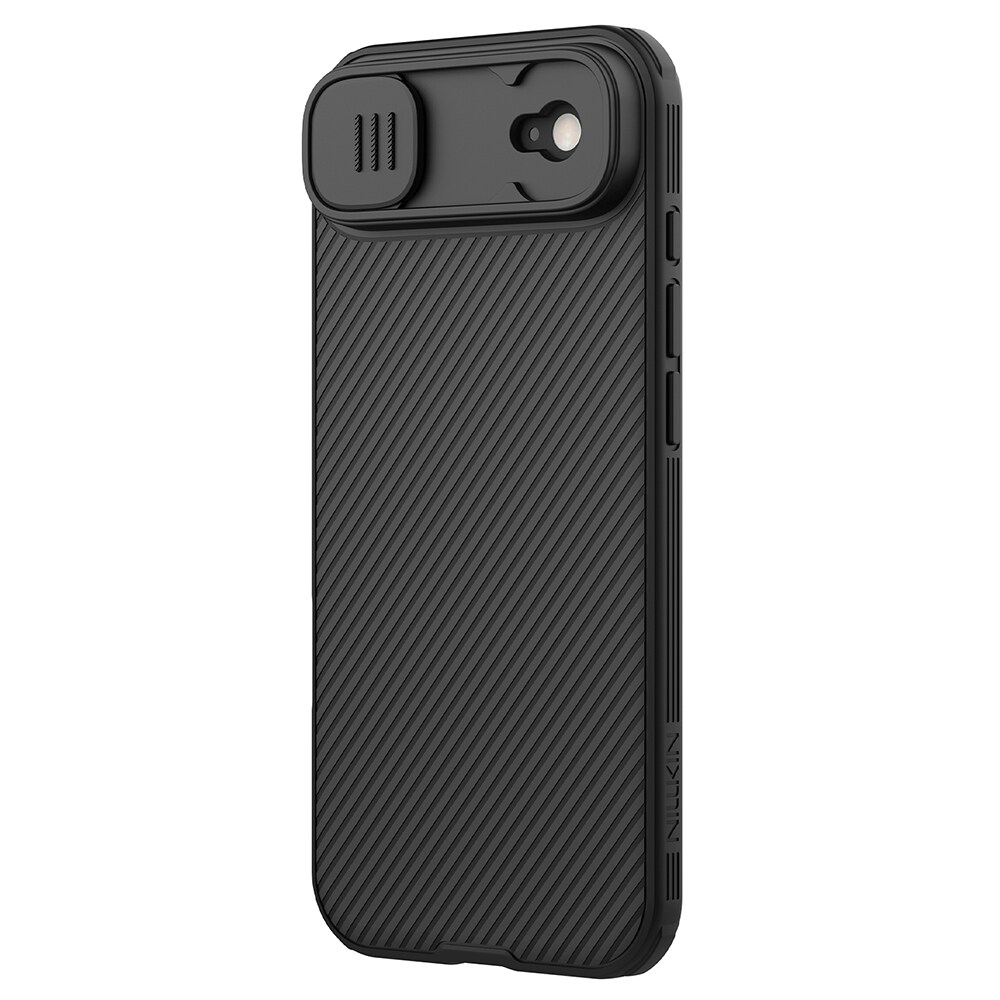 iPhone 17 Air Cover med kamerabeskyttelse - CamShield, Sort