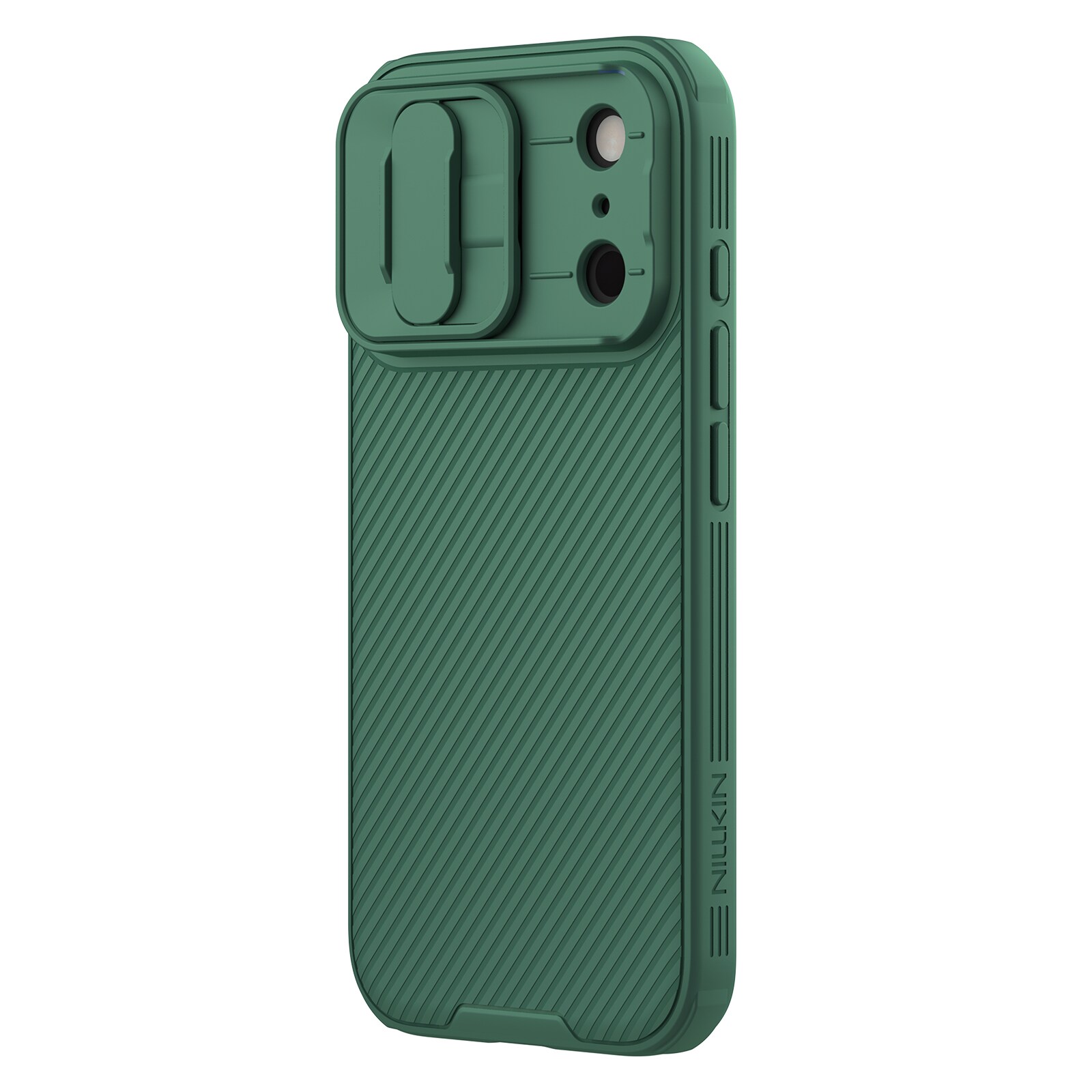 iPhone 17 Pro Cover med kamerabeskyttelse - CamShield, Grøn