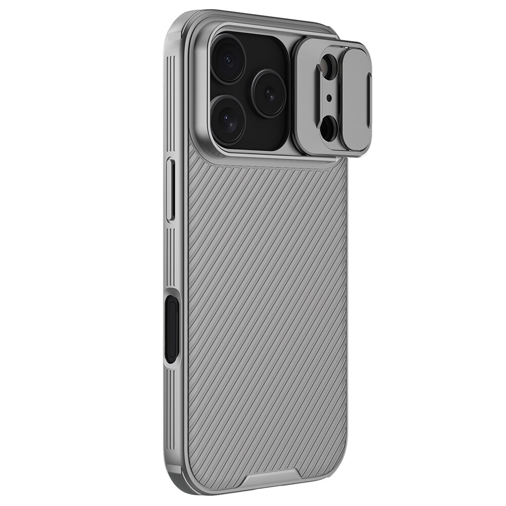iPhone 17 Pro Cover med kamerabeskyttelse - CamShield, Grå