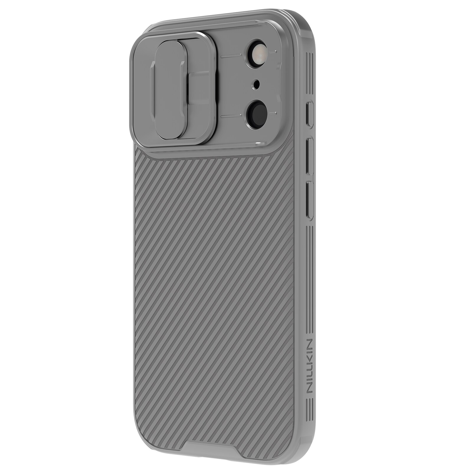 iPhone 17 Pro Cover med kamerabeskyttelse - CamShield, Grå