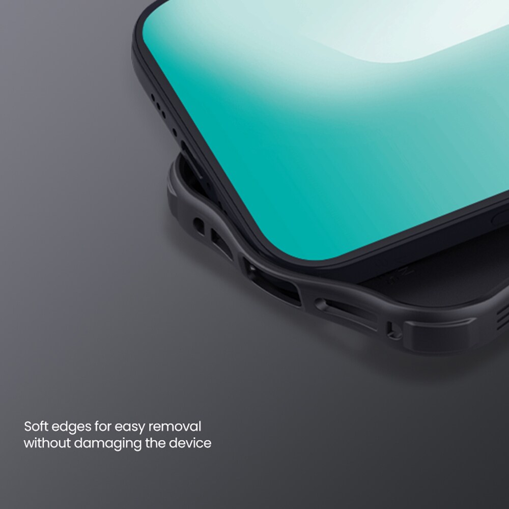 iPhone 17 Pro Cover med kamerabeskyttelse - CamShield, Grå