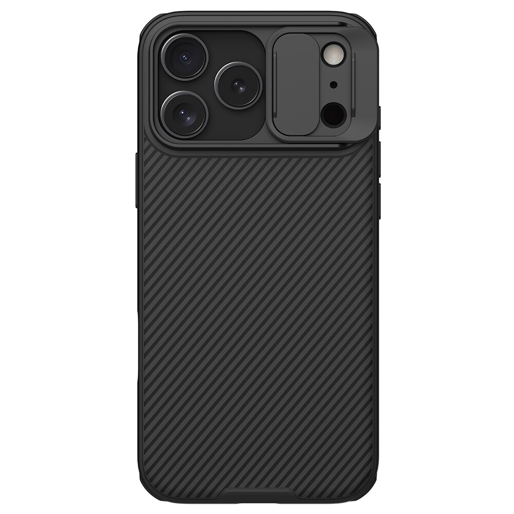 iPhone 17 Pro Max Cover med kamerabeskyttelse - CamShield, Sort