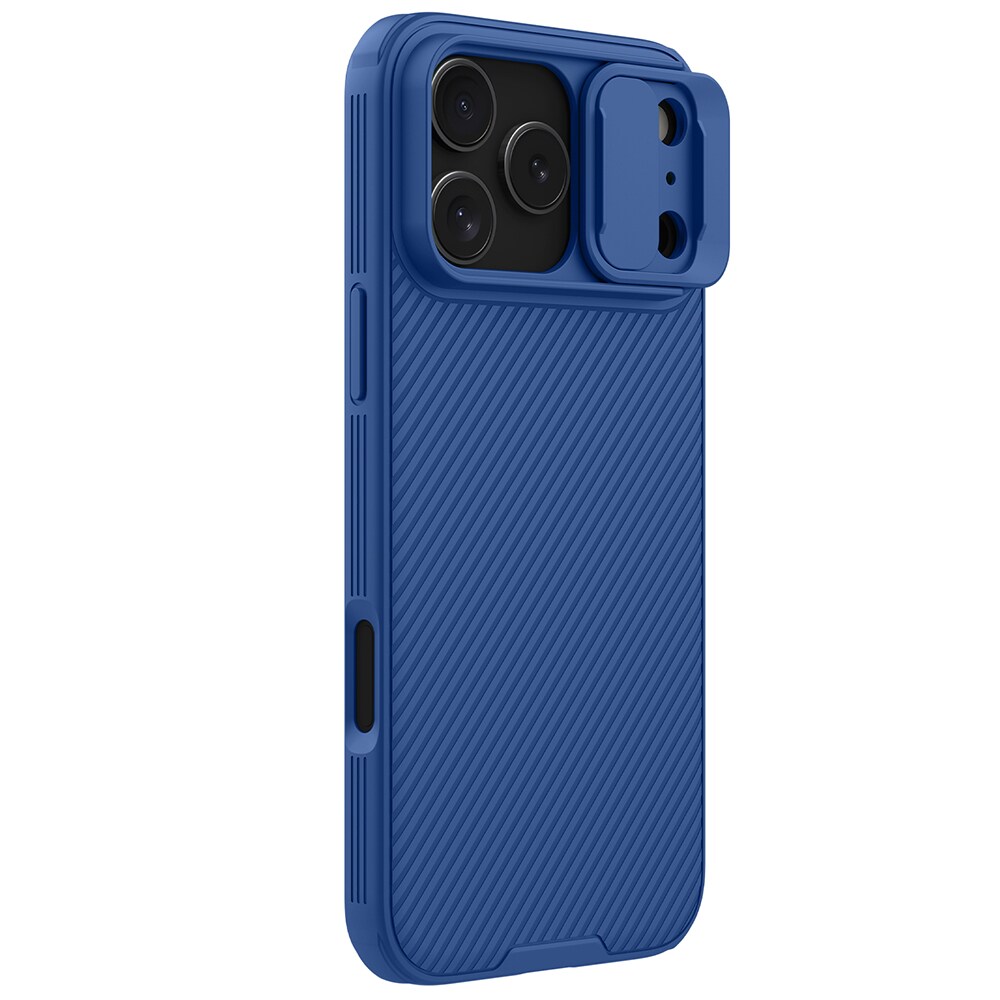 iPhone 17 Pro Max Cover med kamerabeskyttelse - CamShield, Blå