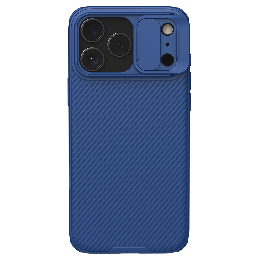iPhone 17 Pro Max Cover med kamerabeskyttelse - CamShield, Blå