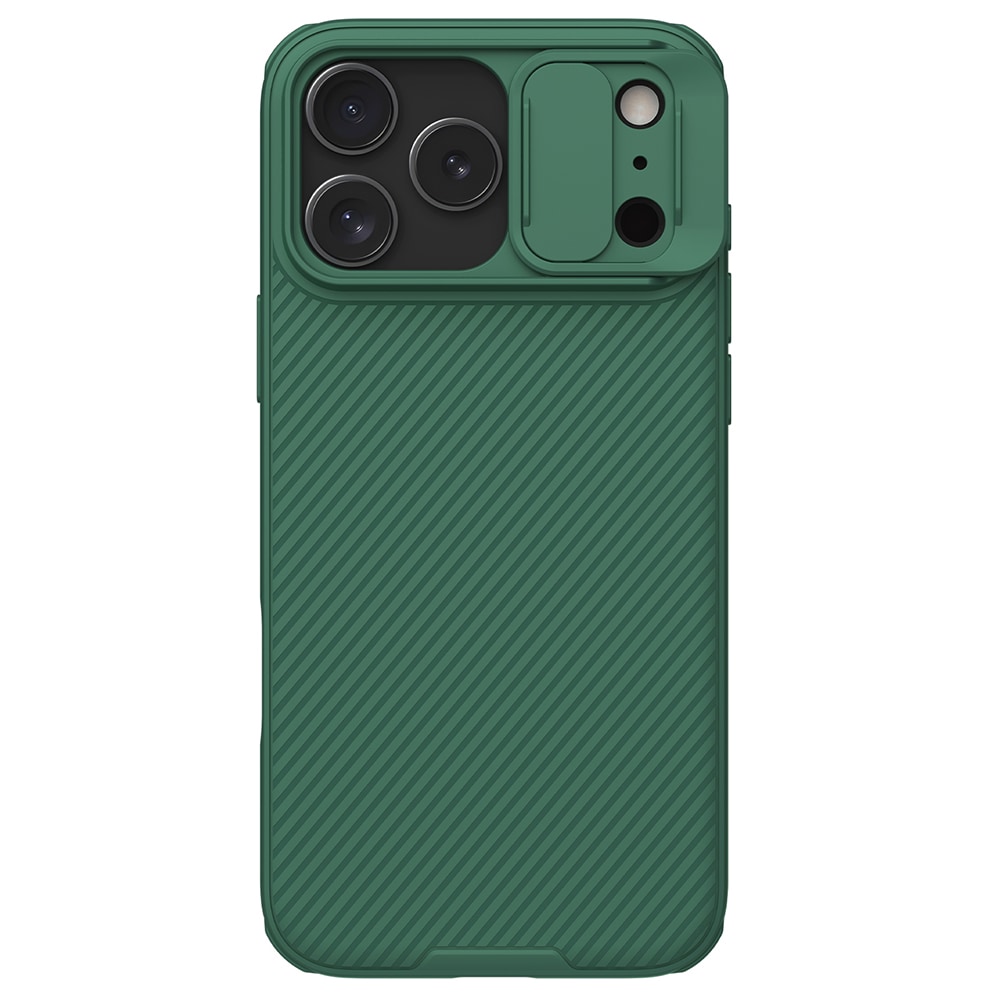 iPhone 17 Pro Max Cover med kamerabeskyttelse - CamShield, Grøn