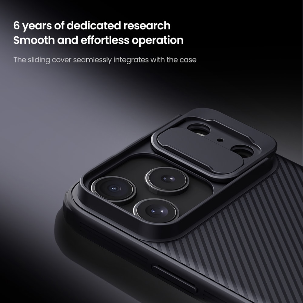 iPhone 17 Pro Max Cover med kamerabeskyttelse - CamShield, Grøn
