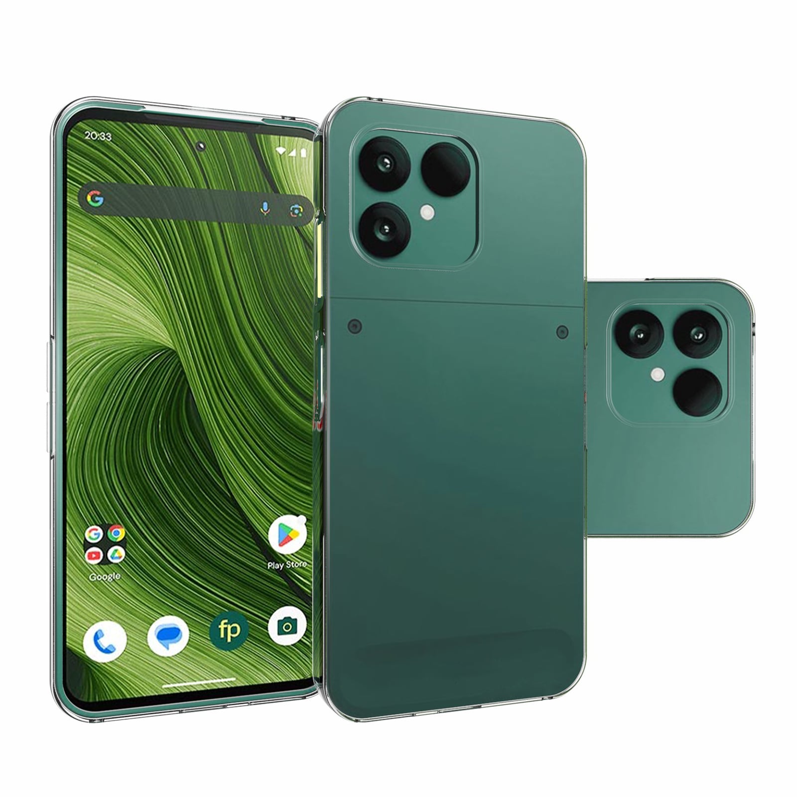  Fairphone 6 Tyndt TPU-cover, Gennemsigtig