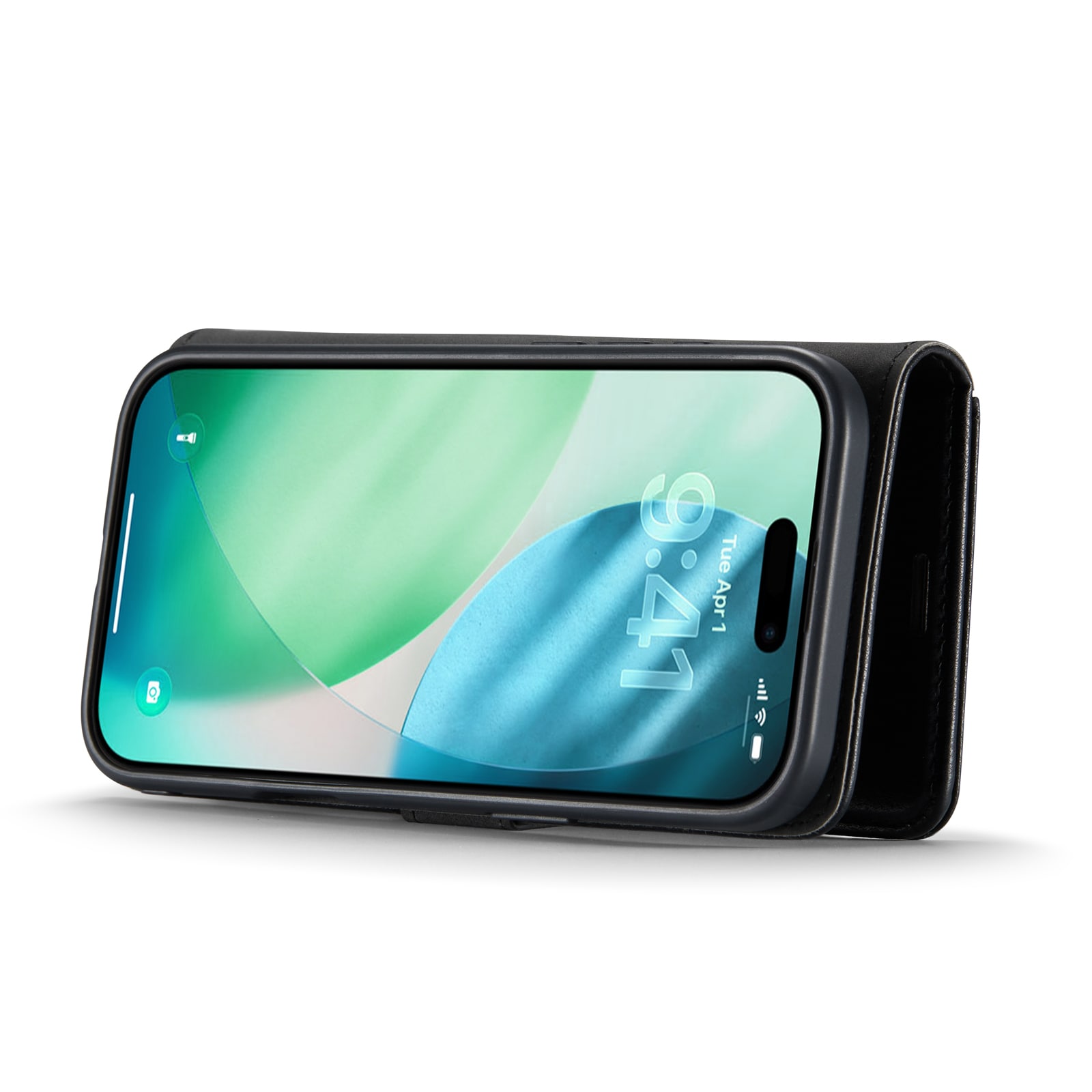 iPhone 17 Air Pungetui med aftageligt cover, Black
