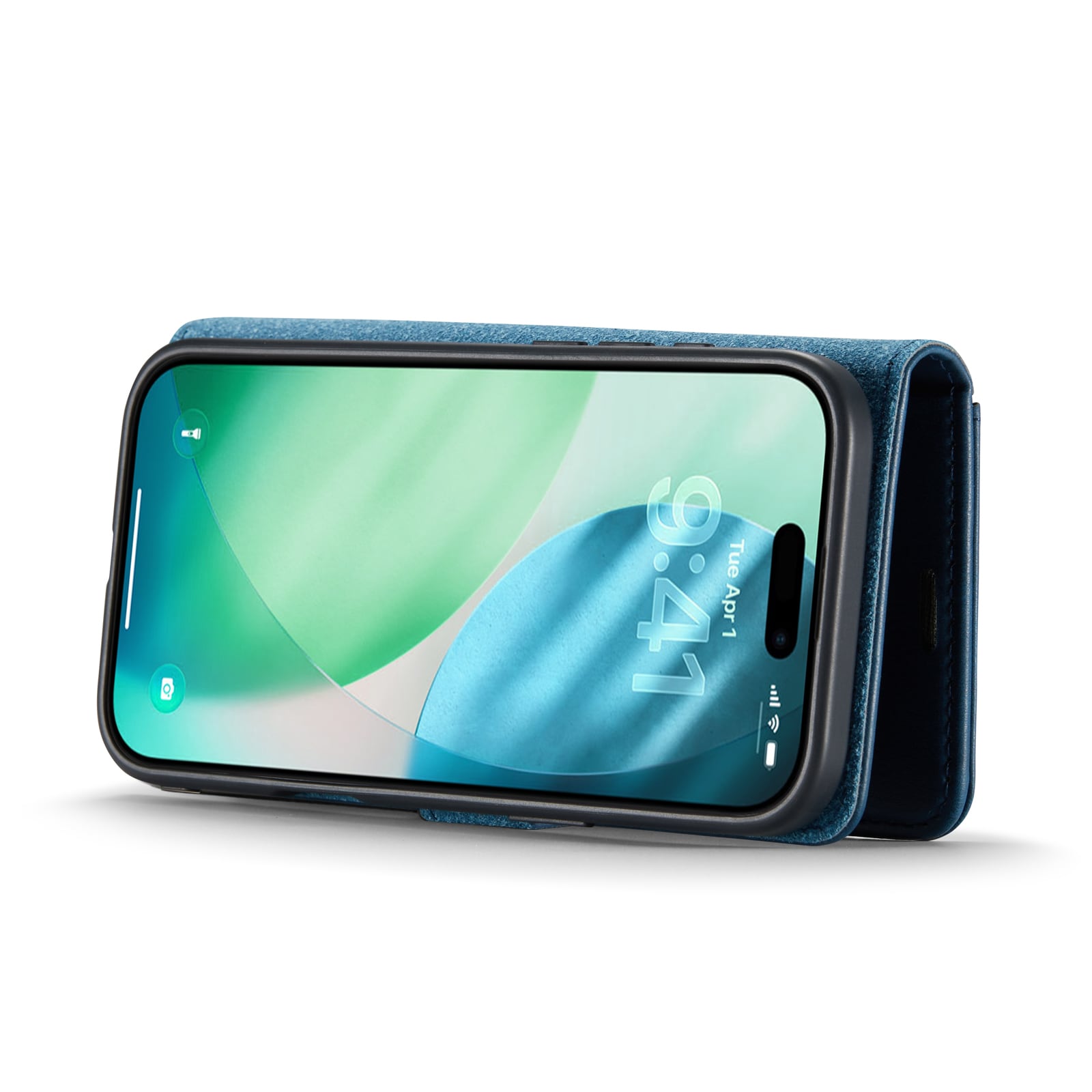 iPhone 17 Air Pungetui med aftageligt cover, Blue