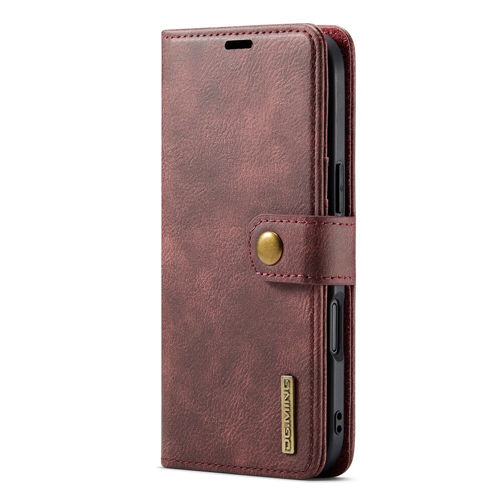 iPhone 17 Air Pungetui med aftageligt cover, Red
