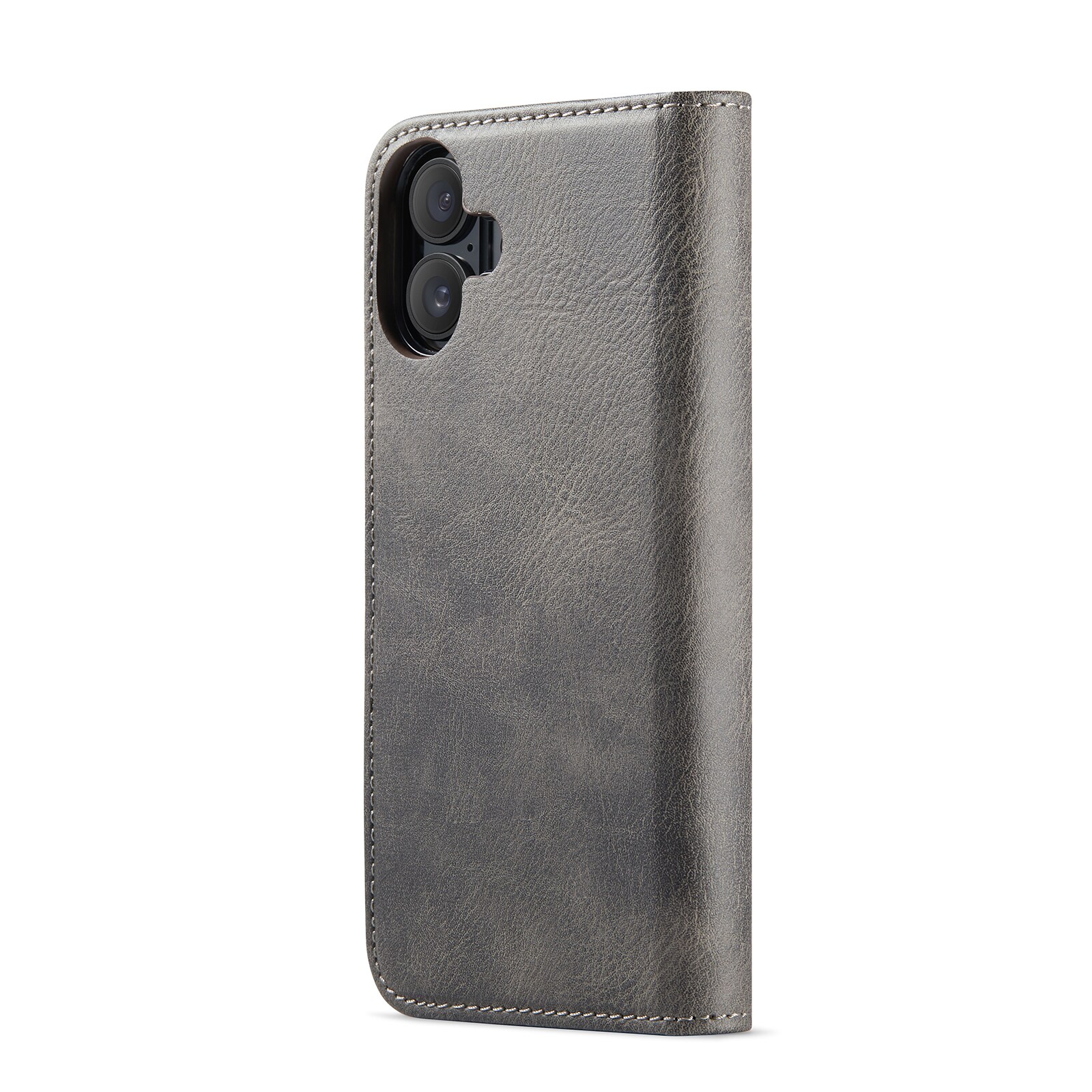 iPhone 17 Pungetui med aftageligt cover, Brown