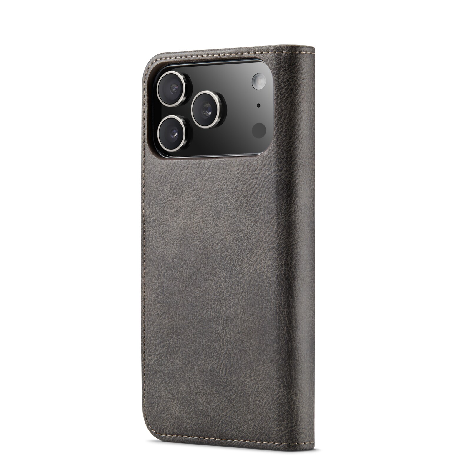 iPhone 17 Pro Pungetui med aftageligt cover, Brown