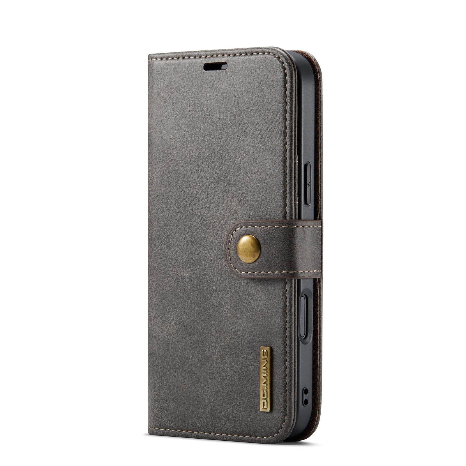 iPhone 17 Pro Pungetui med aftageligt cover, Brown