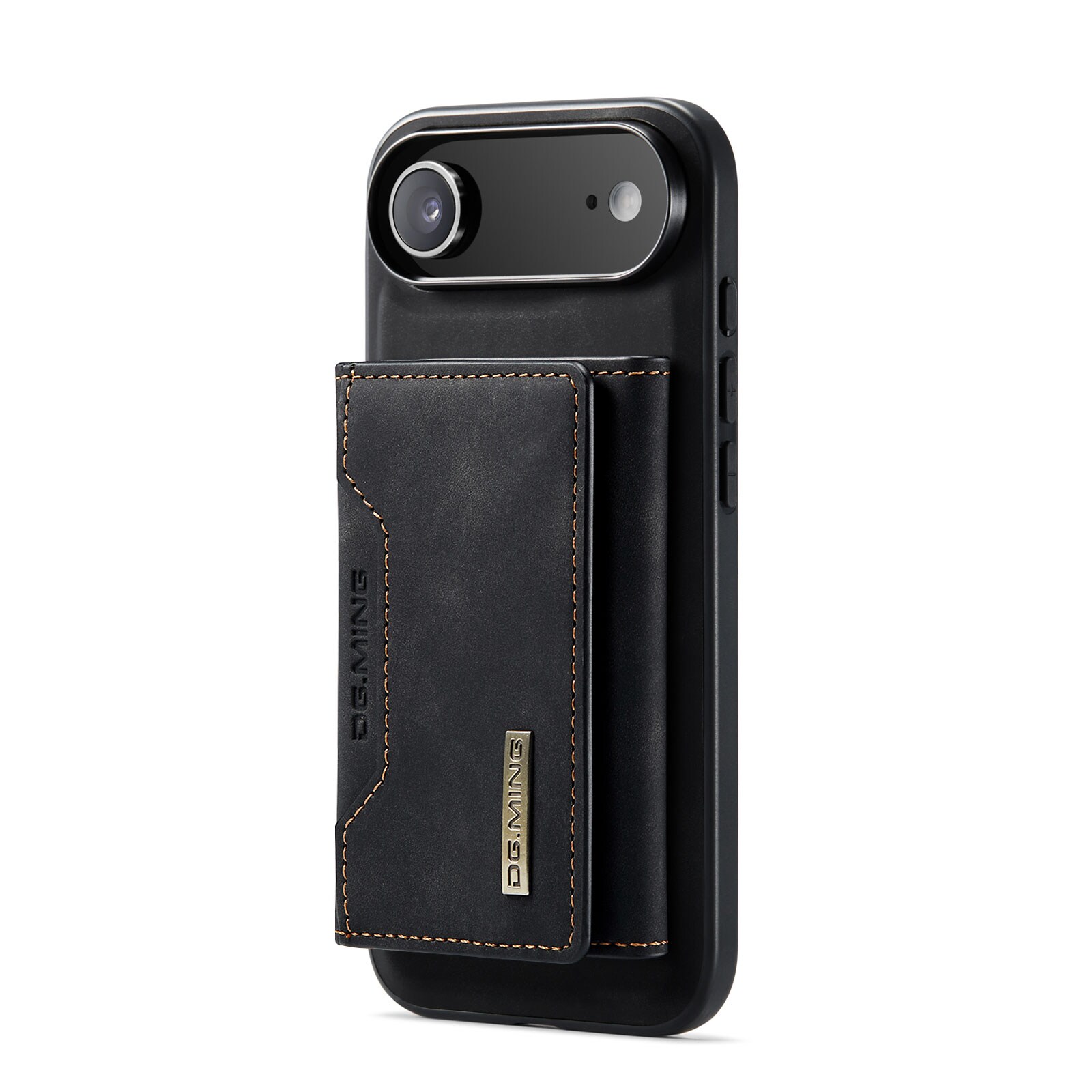 iPhone 17 Air Cover med aftagelig pung, Sort