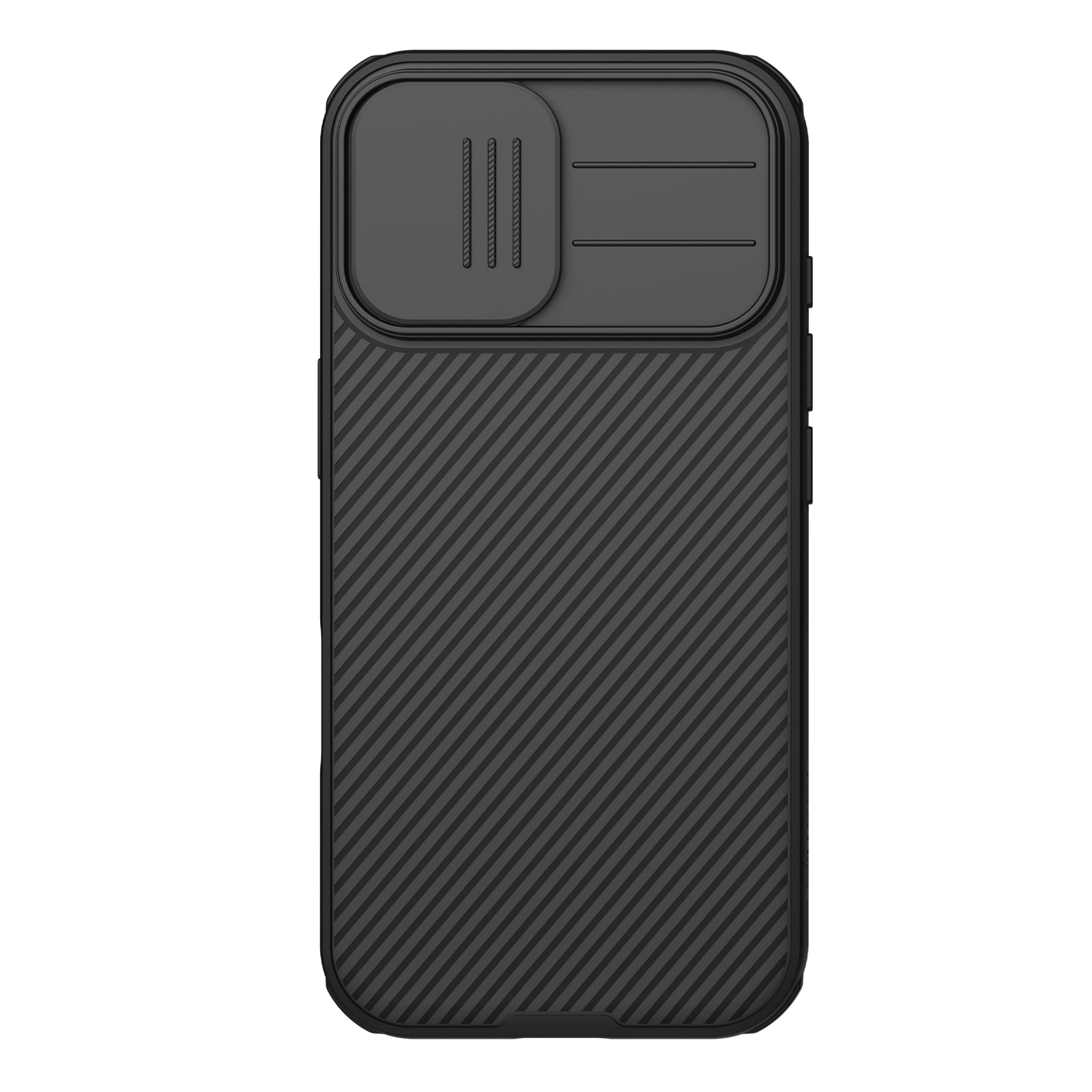 iPhone 17 MagSafe-cover med kamerabeskyttelse - CamShield, Sort
