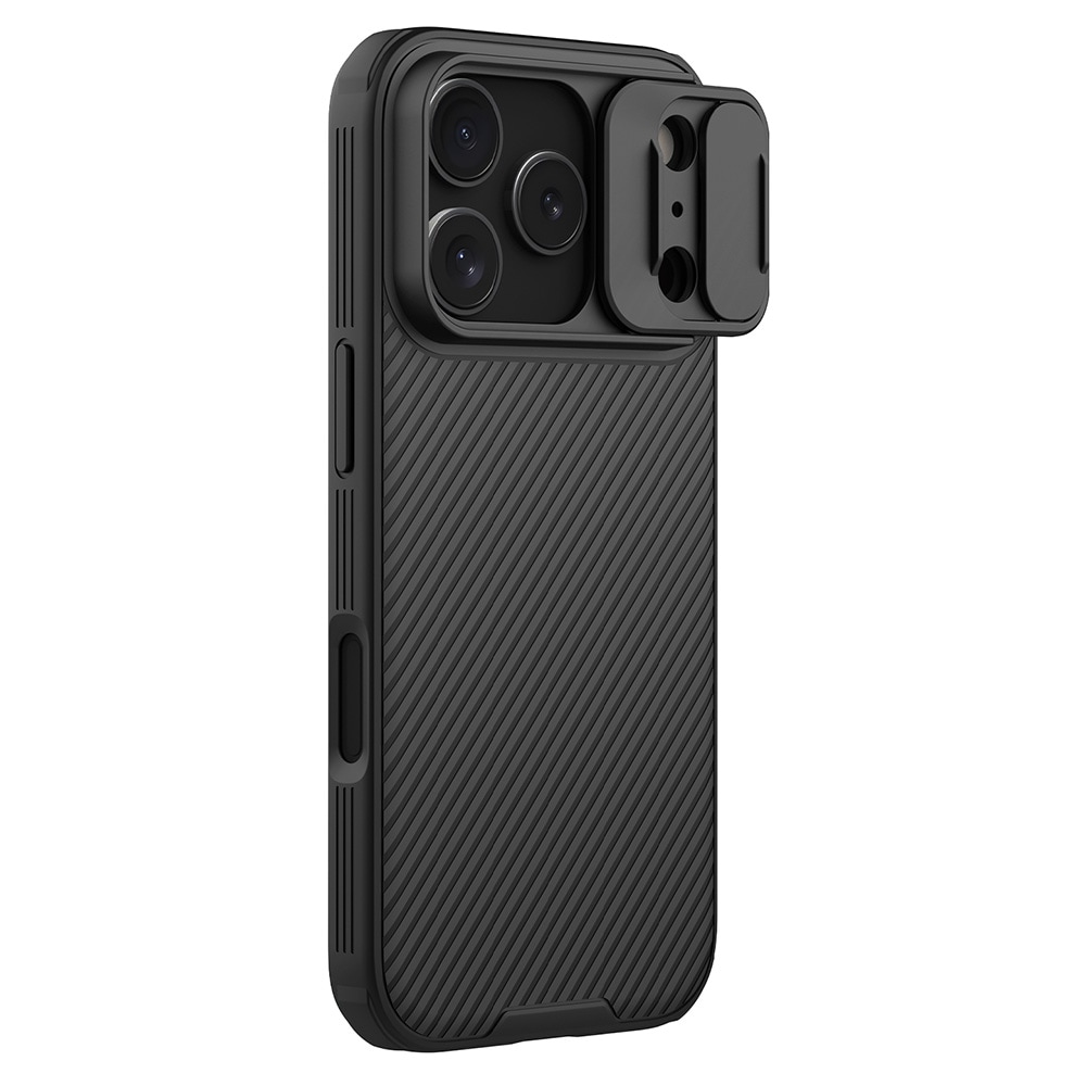 iPhone 17 Pro MagSafe-cover med kamerabeskyttelse - CamShield, Sort