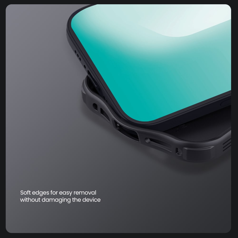 iPhone 17 Pro MagSafe-cover med kamerabeskyttelse - CamShield, Sort