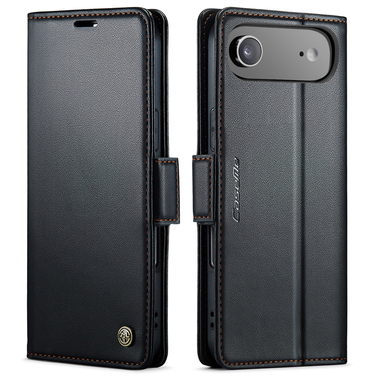 iPhone 17 Air Slankt RFID-pungetui, Sort