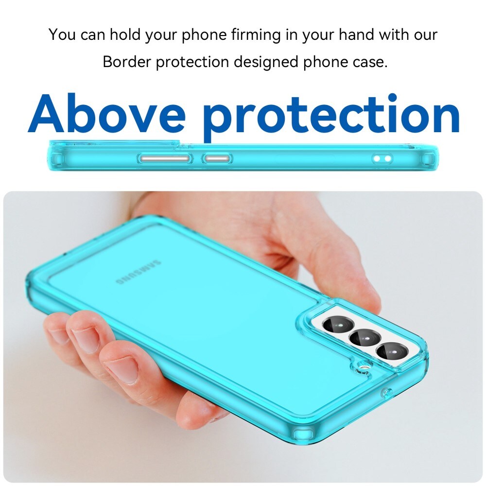 Samsung Galaxy S23 Plus Crystal Hybrid-cover, Blå