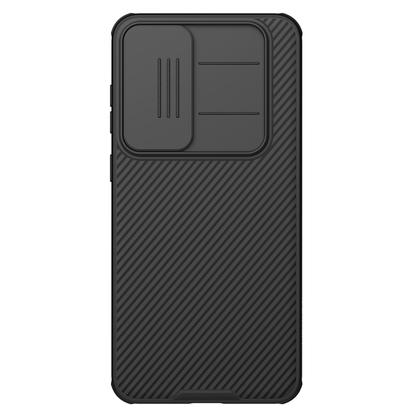 Samsung Galaxy S25 FE Cover med kamerabeskyttelse - CamShield, Sort