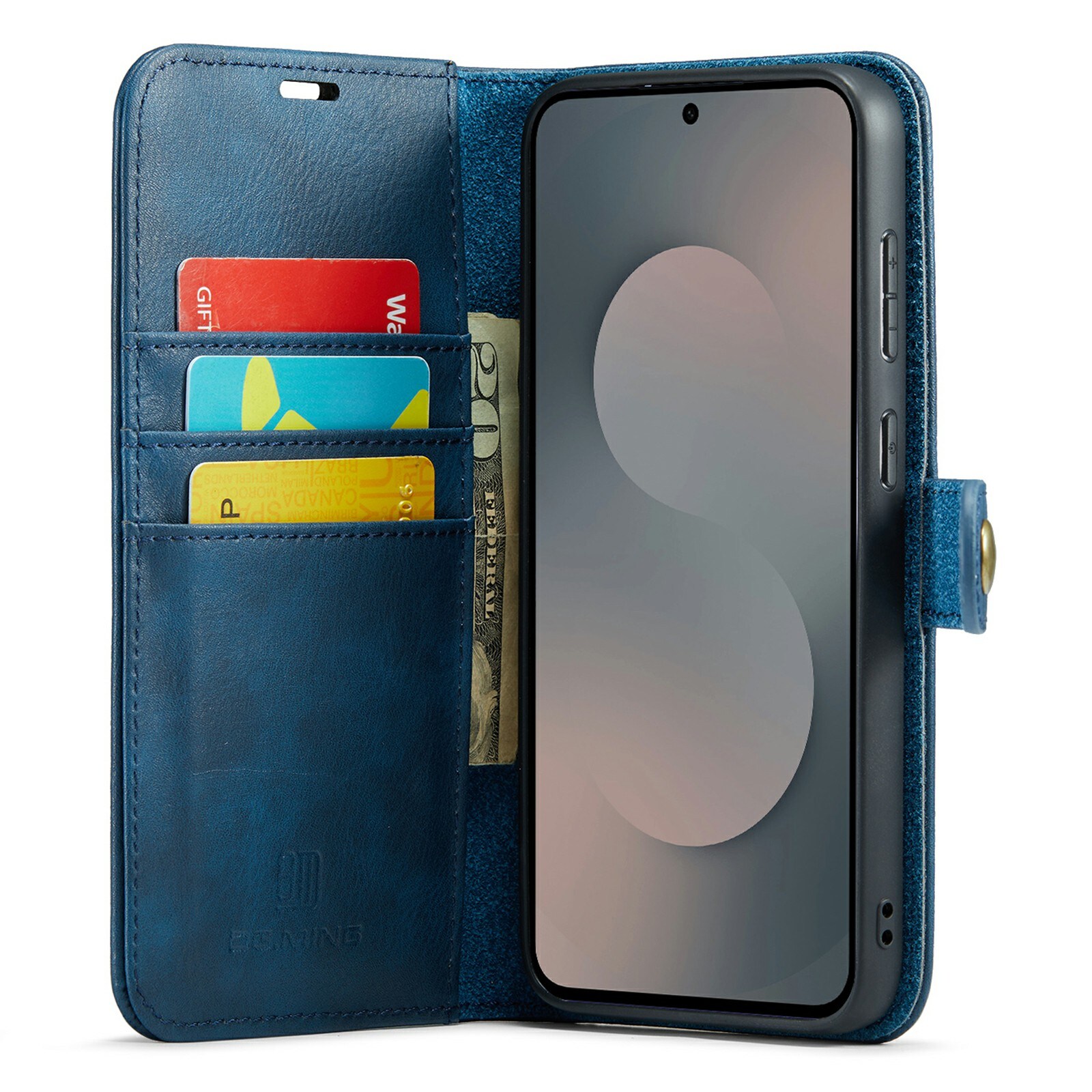 Samsung Galaxy S25 FE Pungetui med aftageligt cover, Blue