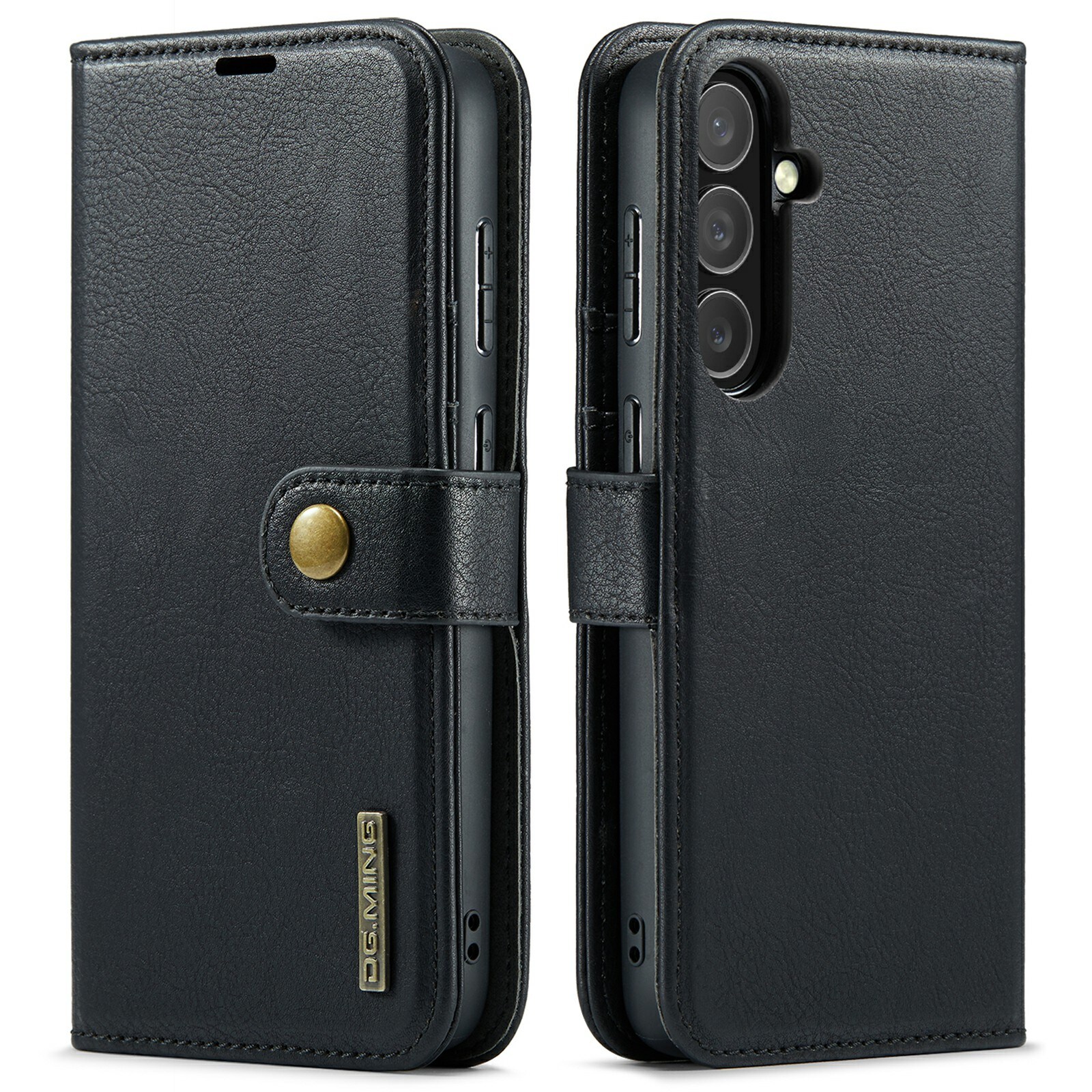 Samsung Galaxy S25 FE Pungetui med aftageligt cover, Black