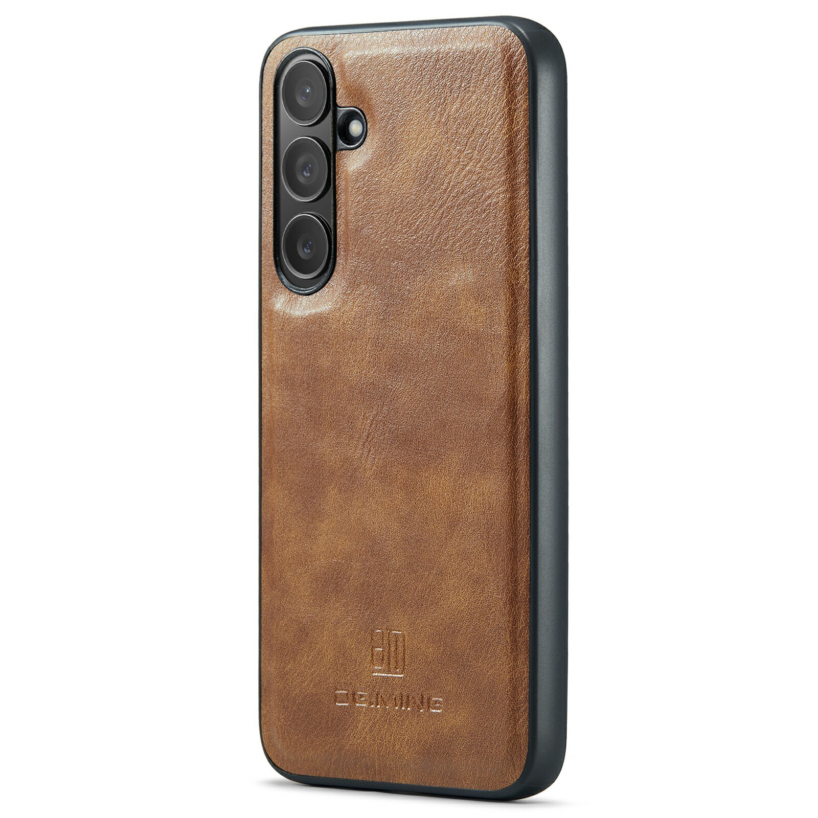 Samsung Galaxy S25 FE Pungetui med aftageligt cover, Cognac