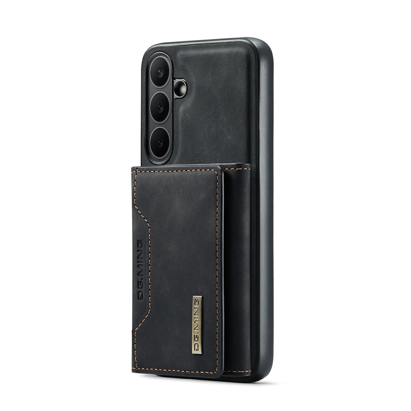 Samsung Galaxy S25 FE Cover med aftagelig pung, Sort