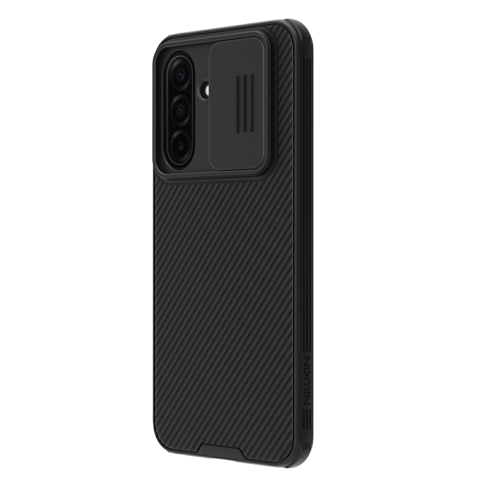 Samsung Galaxy A17 Cover med kamerabeskyttelse - CamShield, Sort