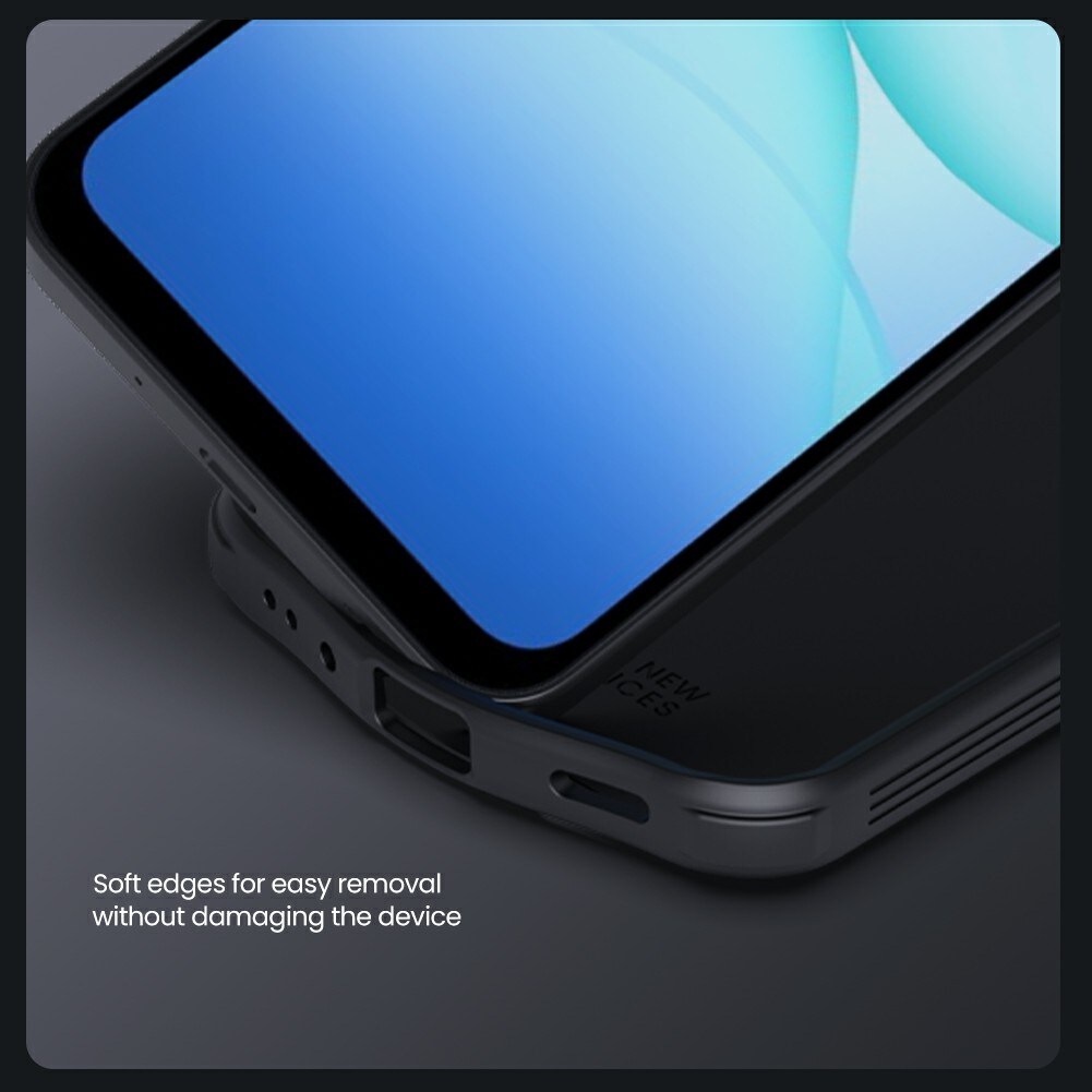 Samsung Galaxy A17 Cover med kamerabeskyttelse - CamShield, Sort