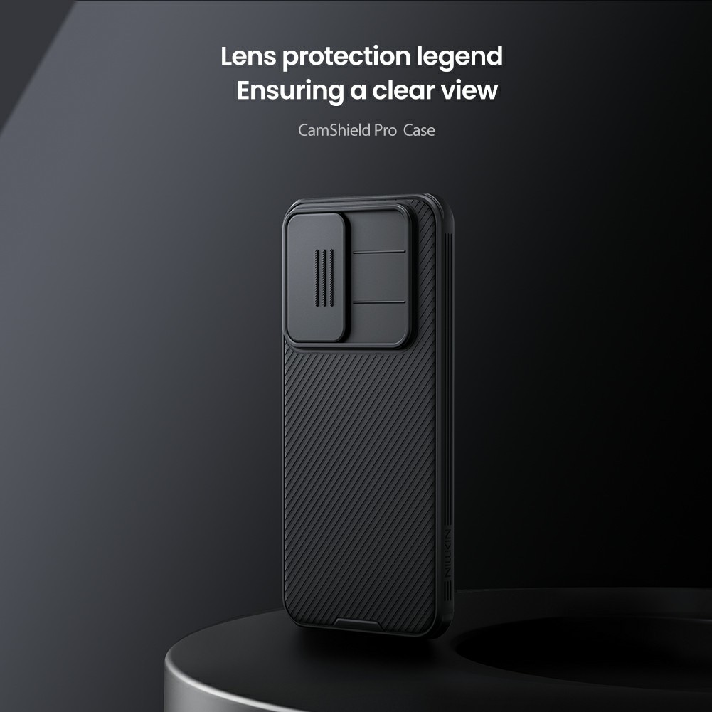 Samsung Galaxy A17 Cover med kamerabeskyttelse - CamShield, Sort