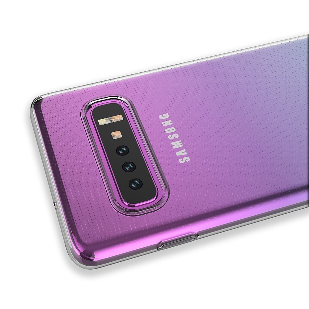 Samsung Galaxy S10 Tyndt TPU-cover, Gennemsigtig