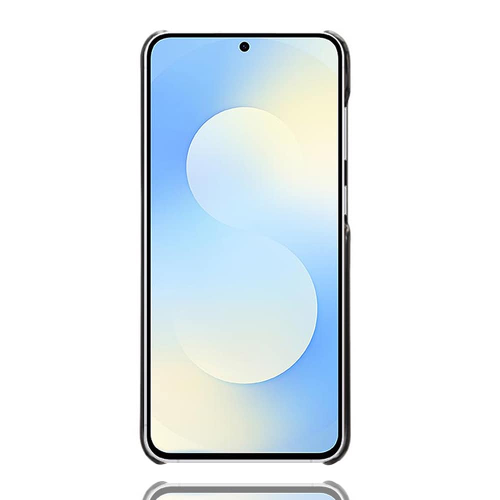 Samsung Galaxy S25 FE Smart cover med 2 kortholdere, Sort