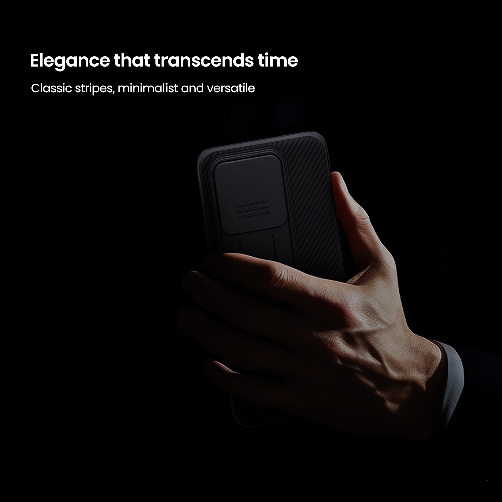 Xiaomi 15T Cover med kamerabeskyttelse - CamShield, Sort