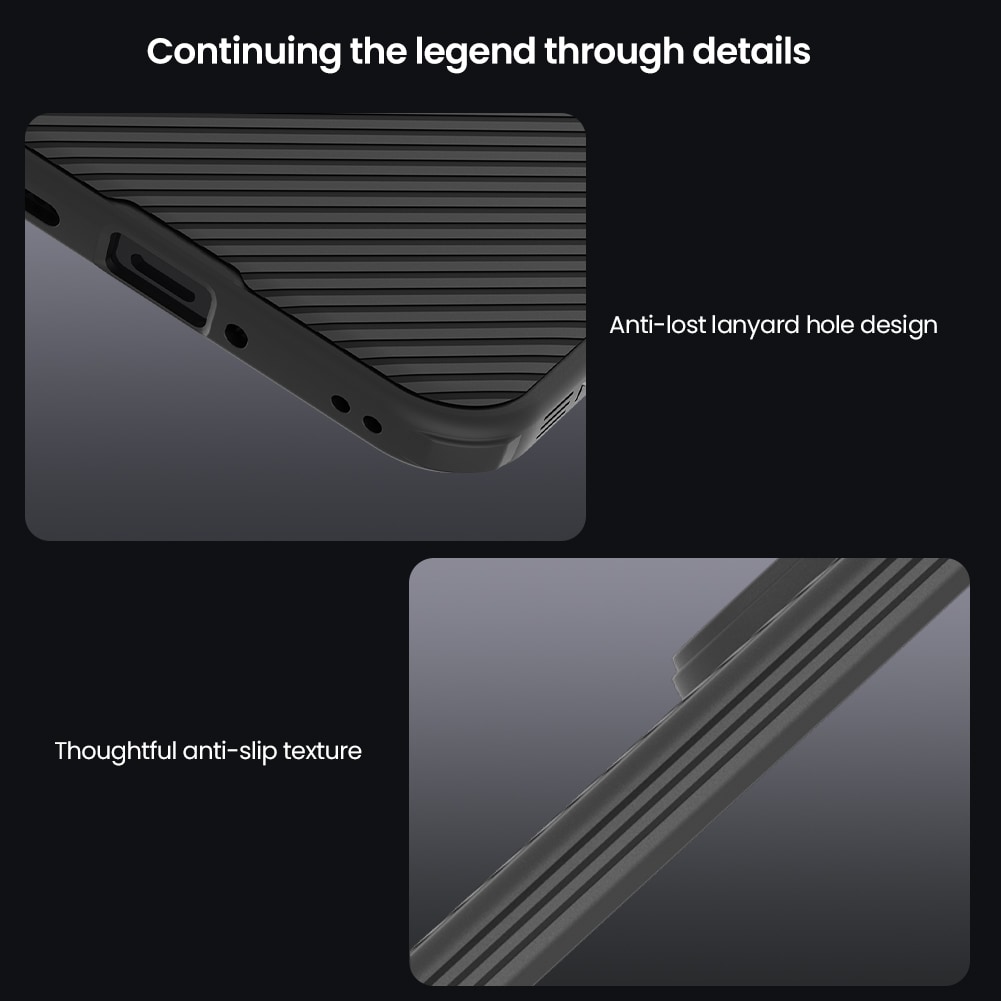 Xiaomi 15T Cover med kamerabeskyttelse - CamShield, Sort