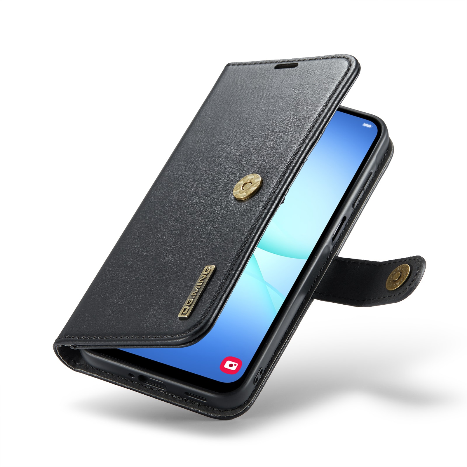 Samsung Galaxy A17 Pungetui med aftageligt cover, Black