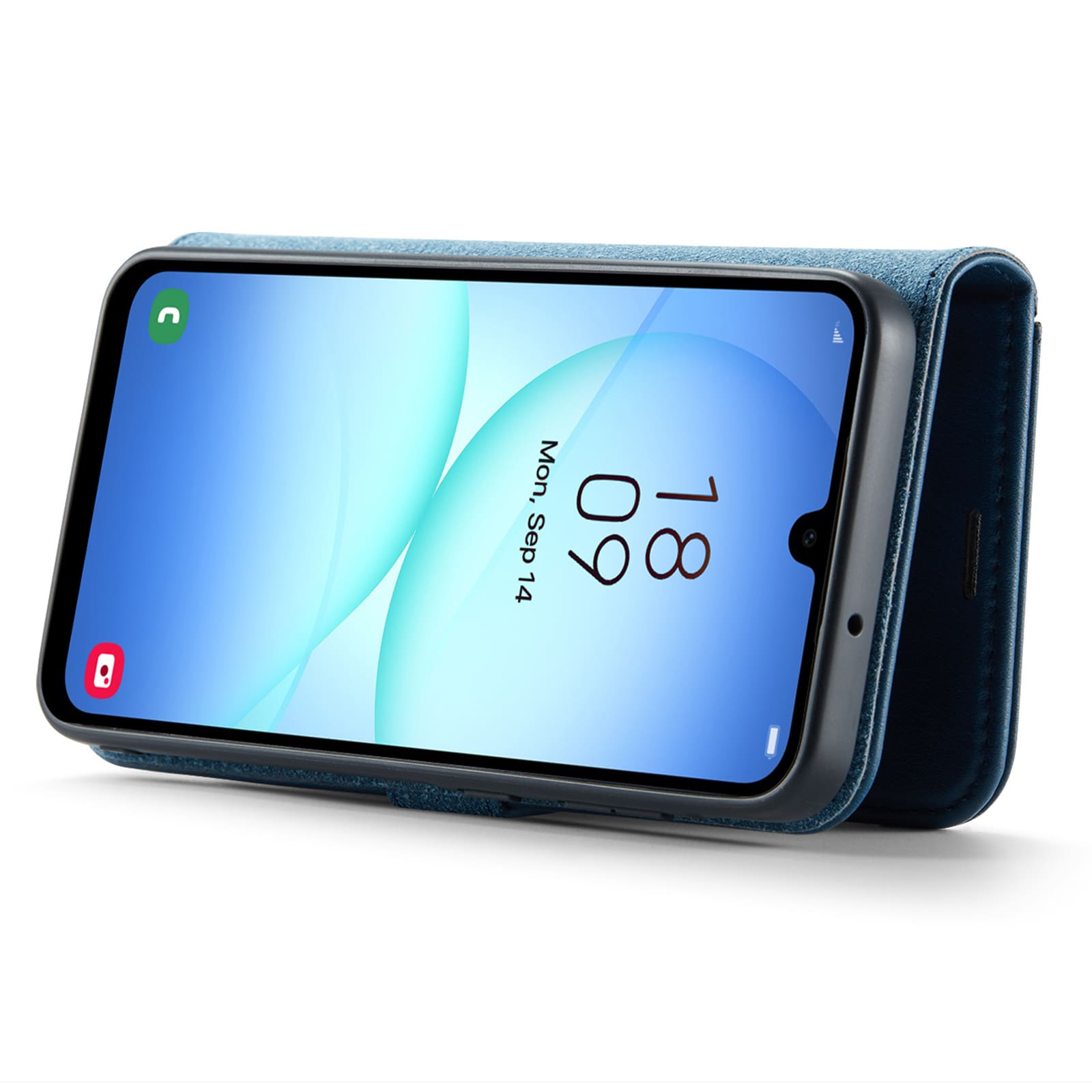 Samsung Galaxy A17 Pungetui med aftageligt cover, Blue