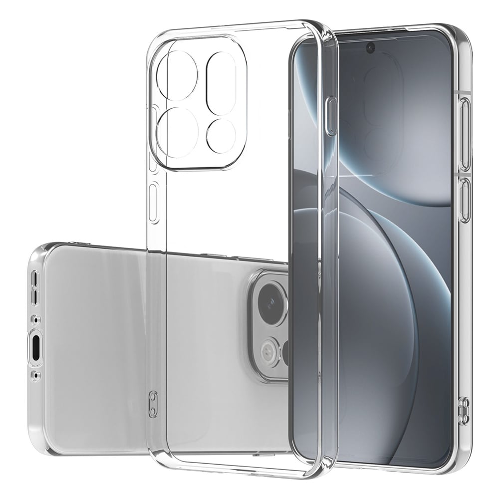 Oppo Find X9 Tyndt TPU-cover, Gennemsigtig